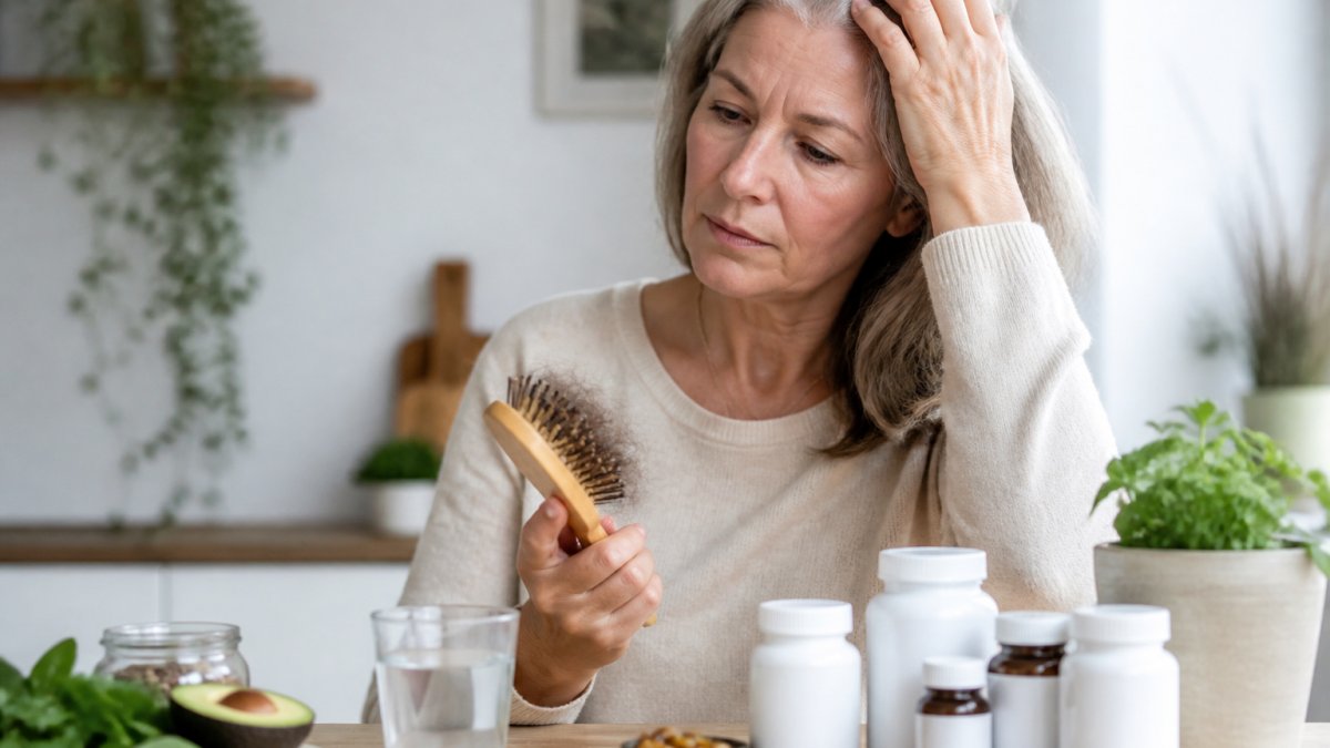 Vitamins for Hair Density After Menopause: What Works