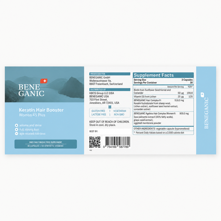 Keratin Hair Booster - Women 45 Plus