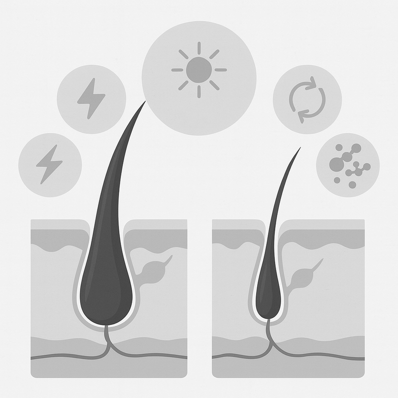 HAIR LOSS CAN FEEL LIKE LOSING YOURSELF